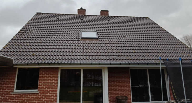 Dak ontmossen Desselgem