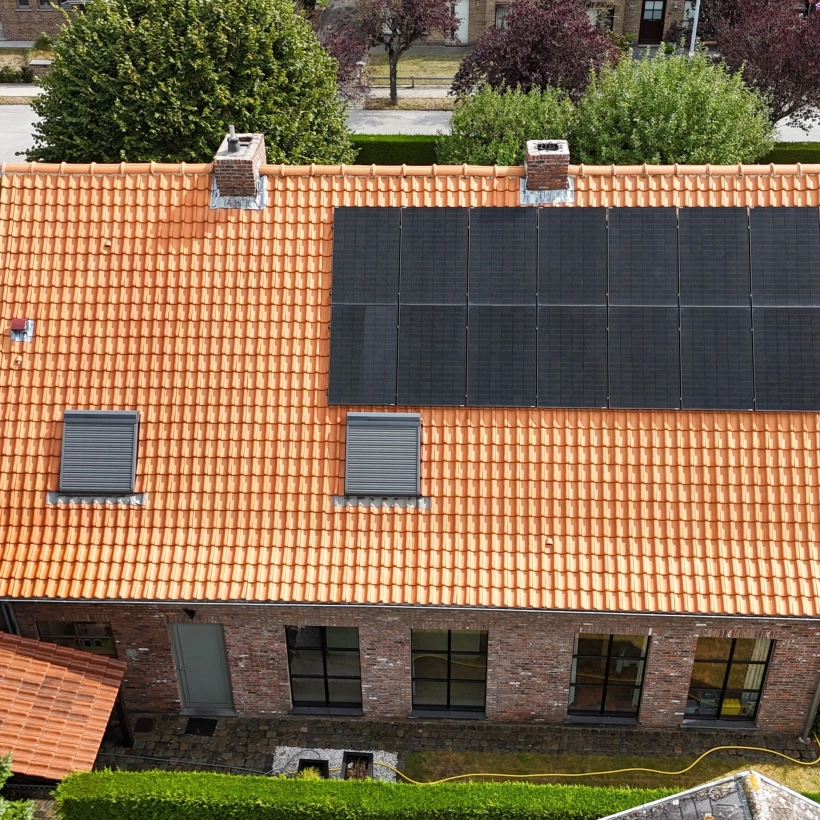 Dak ontmossen Harelbeke