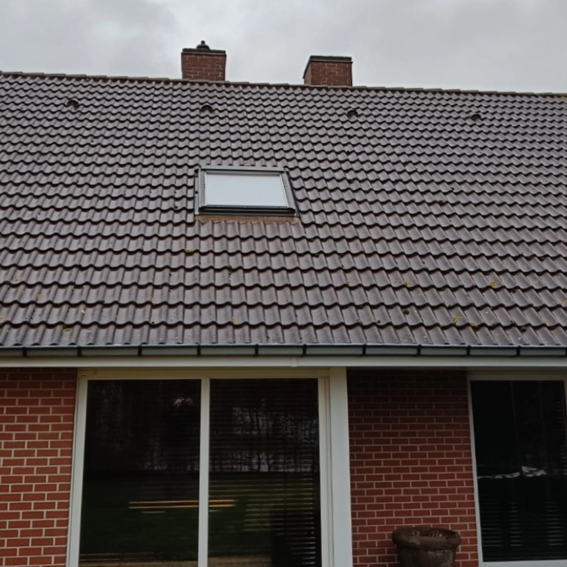 Dak ontmossen Desselgem