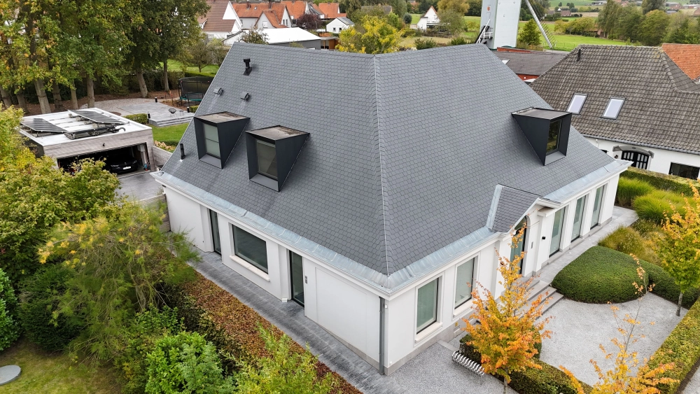 Dak ontmossen Zwevegem