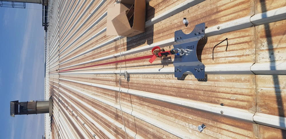 tijdelijke levenslijn metalen profielplaten